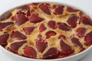 Clafoutis aux fraises