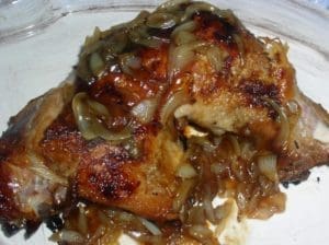 Cuisse de dinde rôti au four