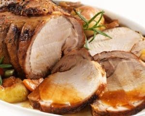 Rôti de porc au cidre