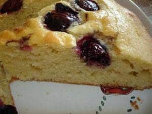Clafoutis de cerises à la mascarpone