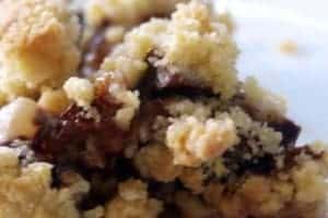 Crumble au chocolat