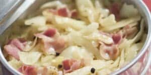 Chou blanc aux lardons