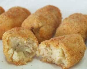 Croquettes de pommes de terre au thon