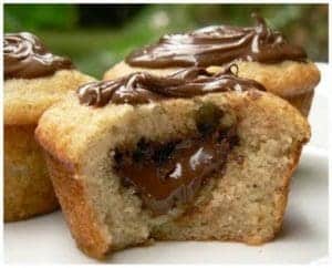 Petits cakes au Nutella