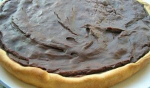 Flan pâtissier au chocolat