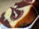 Gâteau marbré sans œuf