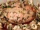 Rôti de veau aux champignons