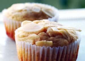 Muffins aux amandes