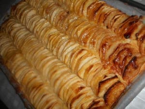 Tarte aux pommes à la crème d'amande